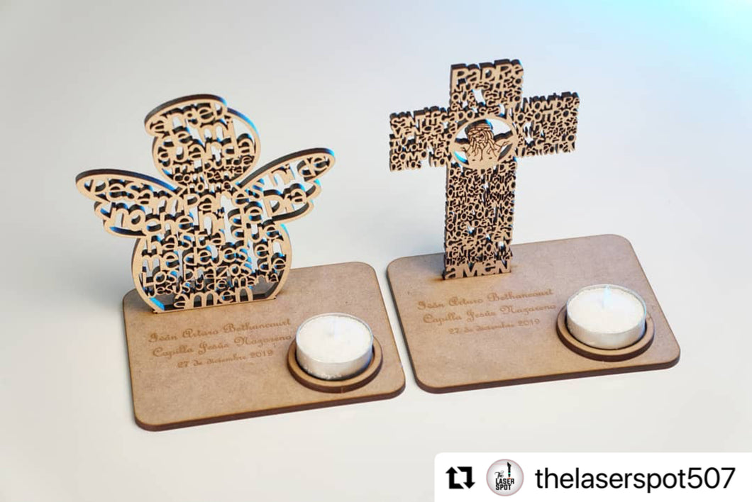 Angelitos y Cruces calados